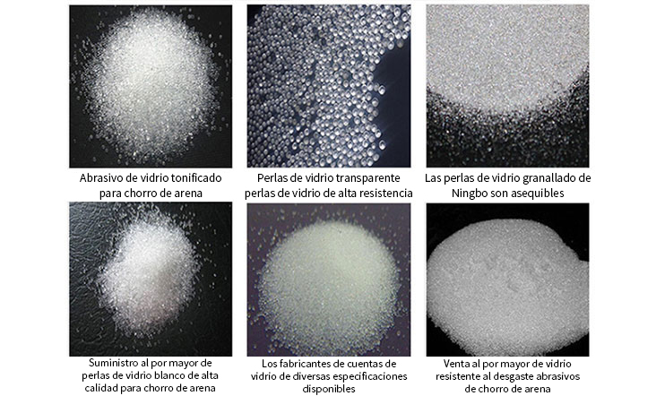 Piezas de chorro de arena/abrasivos